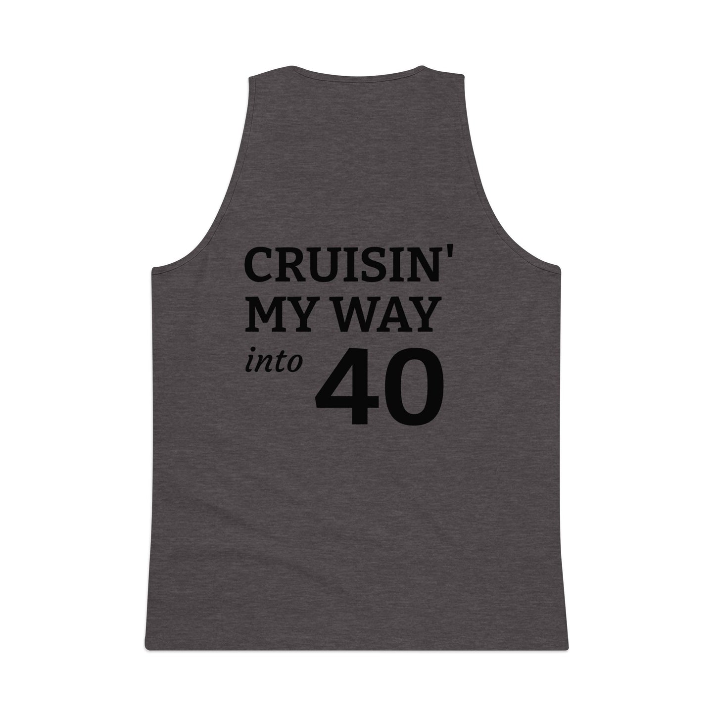 Cruisin' My Way Into 50 Tank Top — Funny 50th Birthday Men's Tank