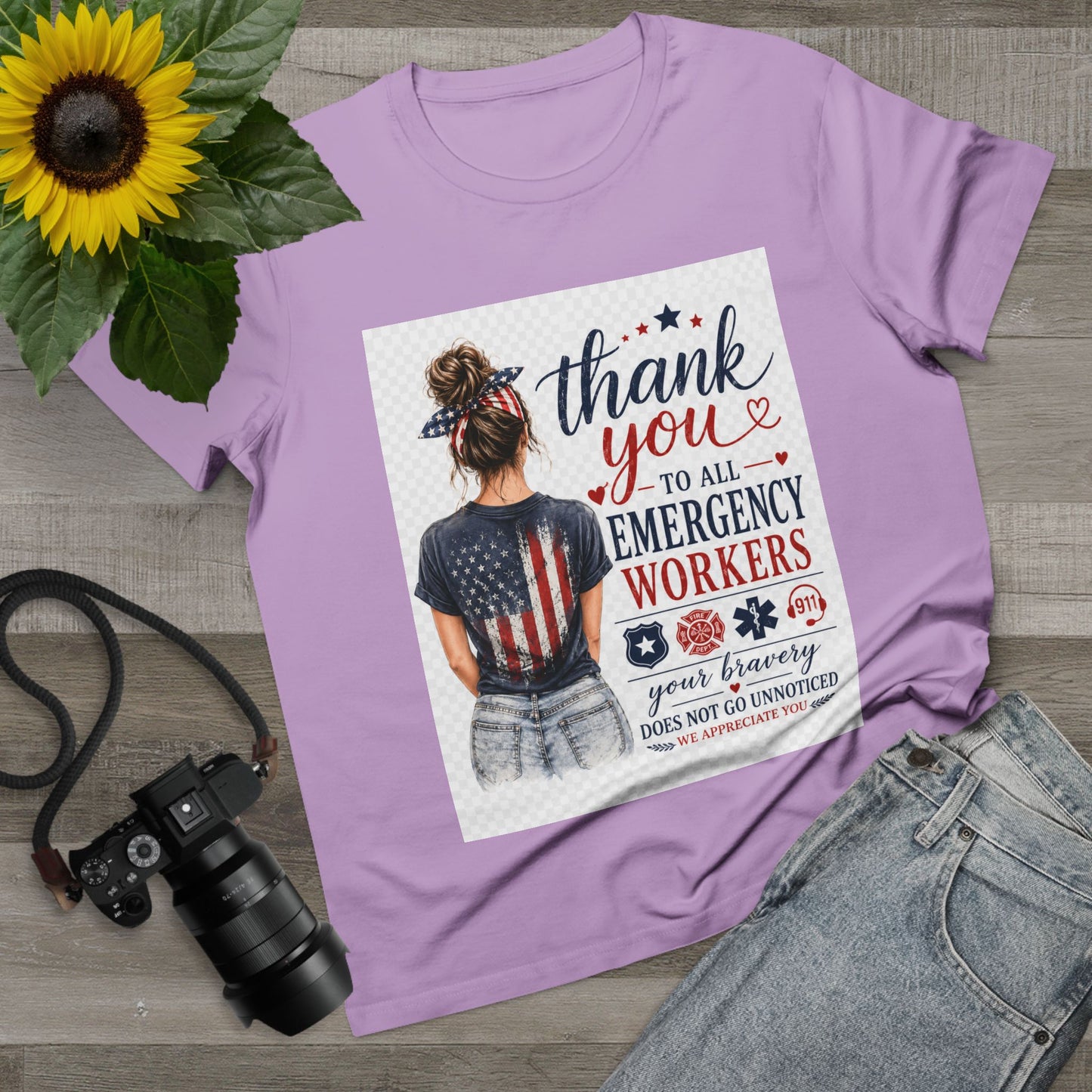 Thank You Emergency Workers - Front Design