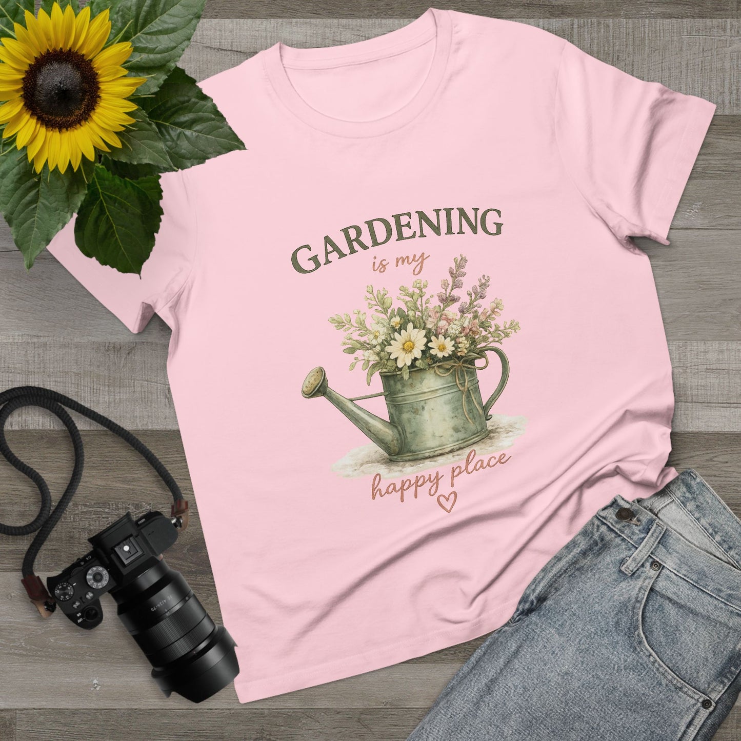 Gardening Is My Happy Place t-shirt