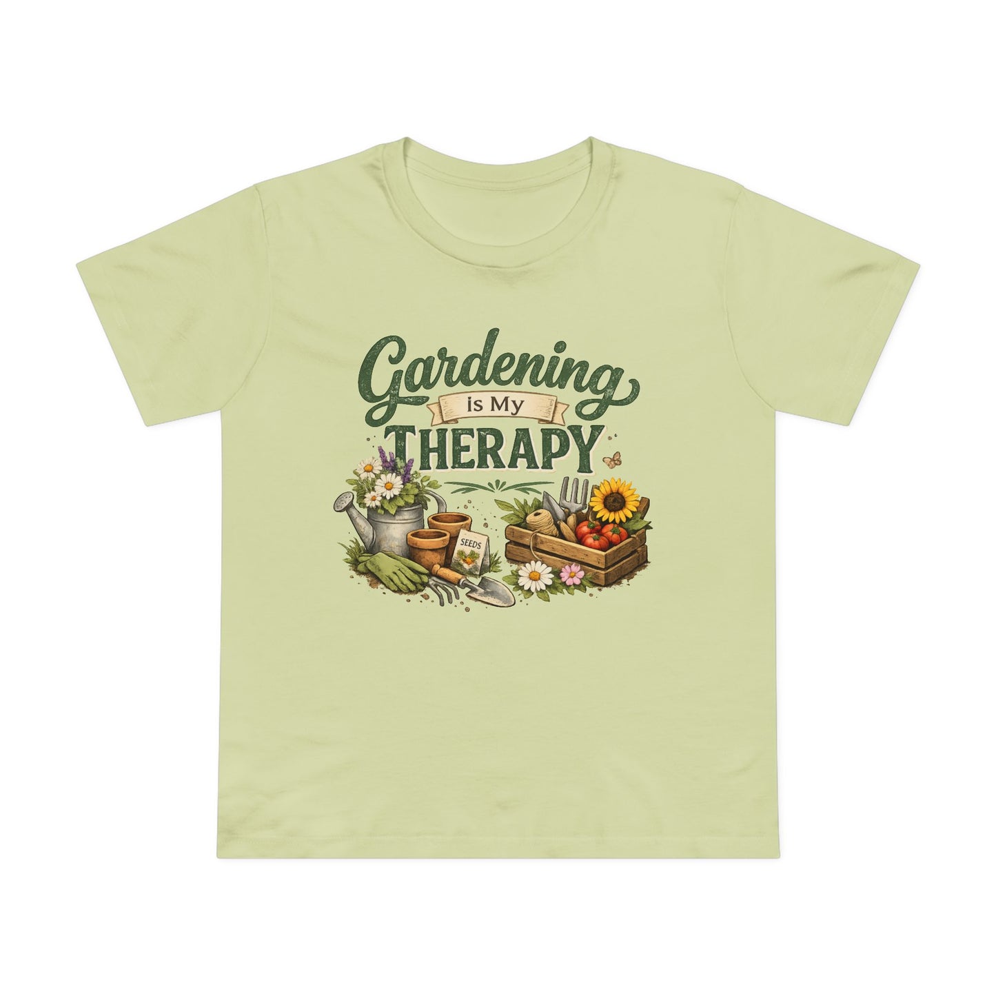 Gardening Is My Therapy t-shirt