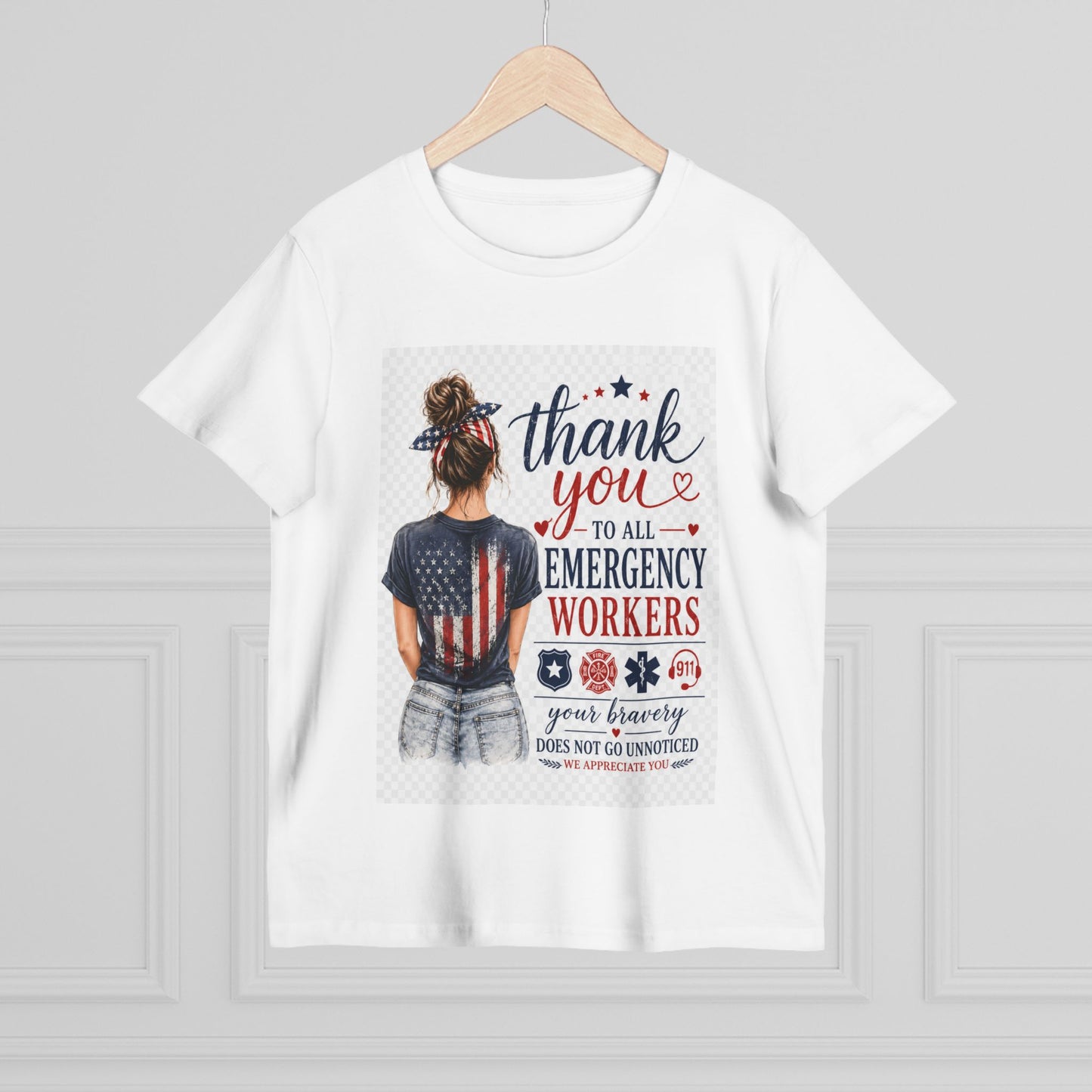 Thank You Emergency Workers - Front Design