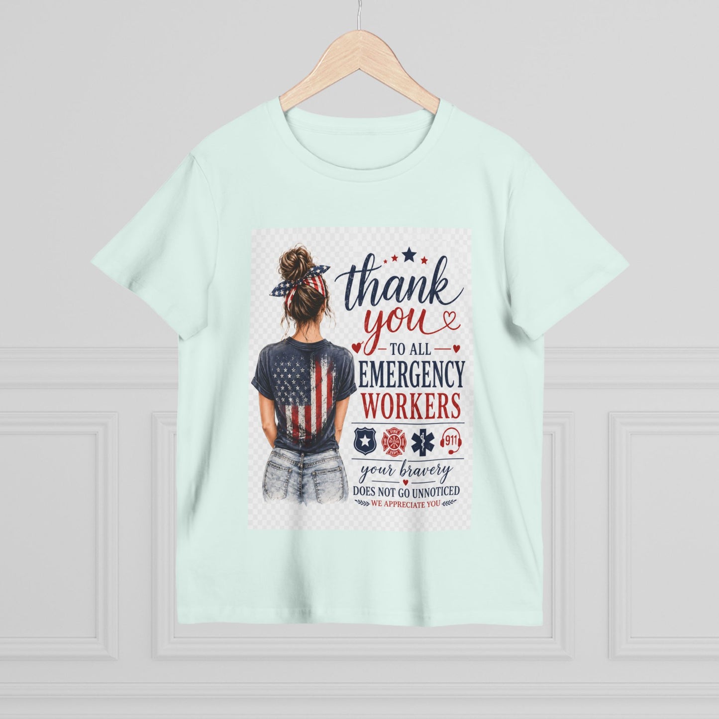 Thank You Emergency Workers - Front Design