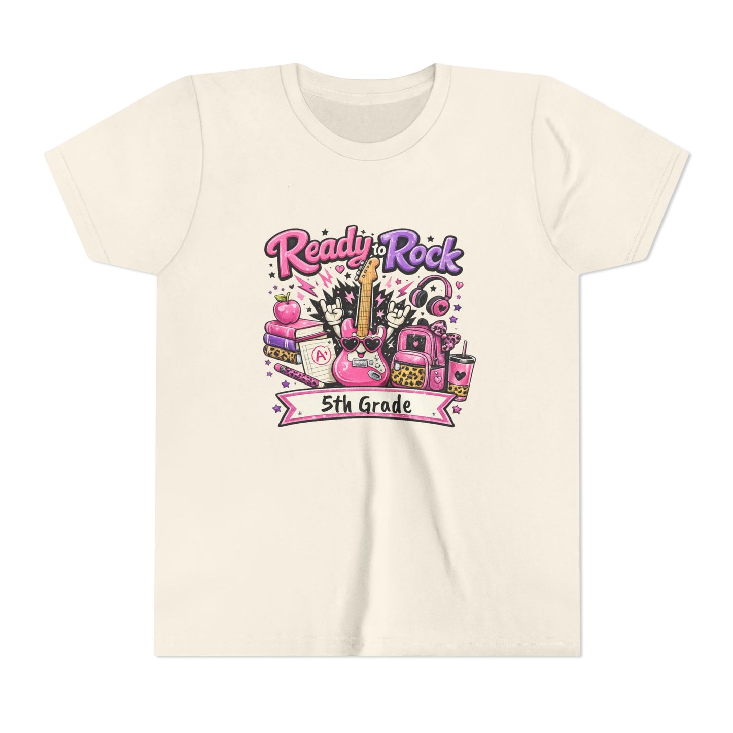 Ready to Rock T-Shirt | Youth Tee, Guitar School Design