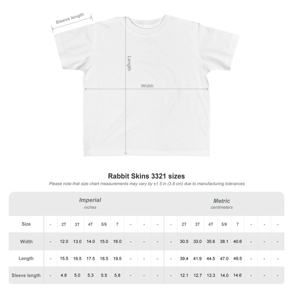 Toddler's Fine Jersey Tee White