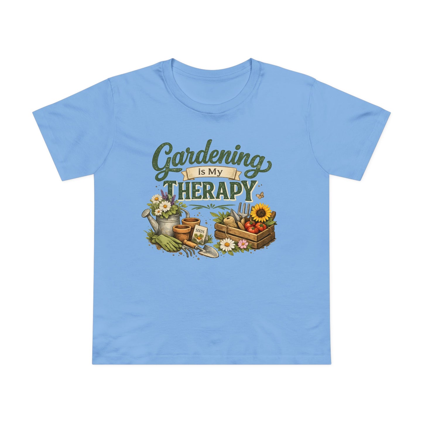 Gardening Is My Therapy t-shirt