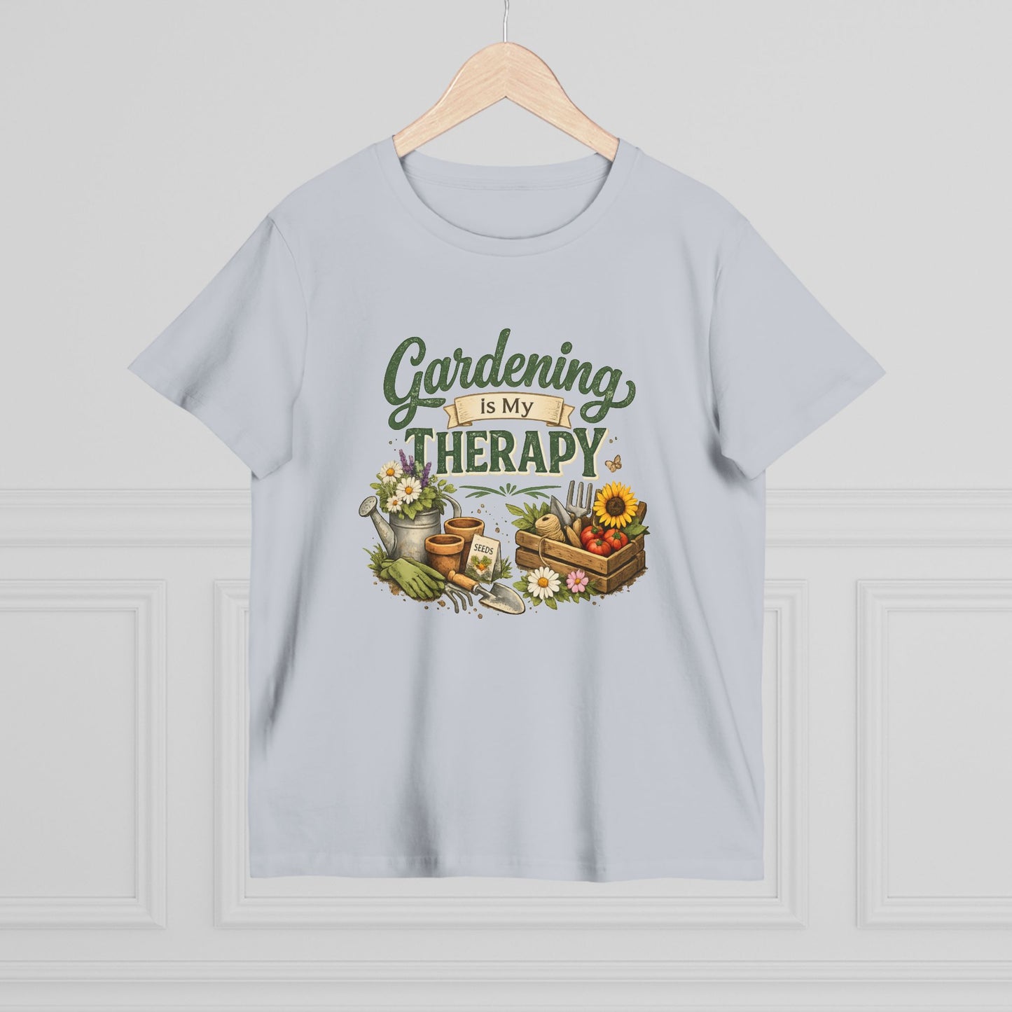 Gardening Is My Therapy t-shirt