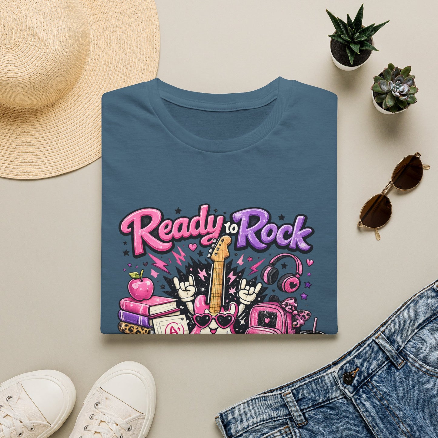 Ready to RockT-Shirt | School Teacher Student Shirt | Adult Version