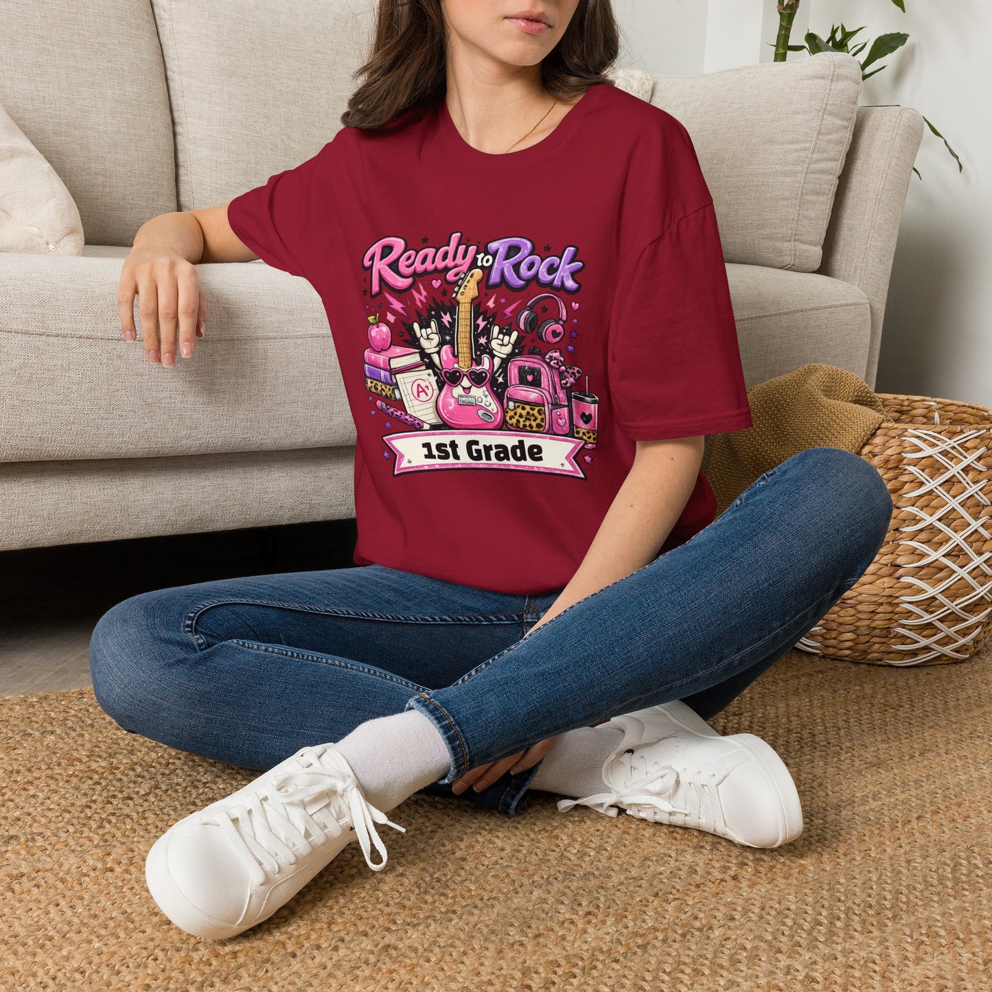 Ready to RockT-Shirt | School Teacher Student Shirt | Adult Version