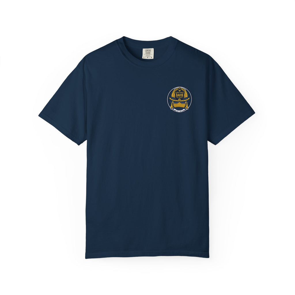 Unisex Garment-Dyed T-shirt Navy