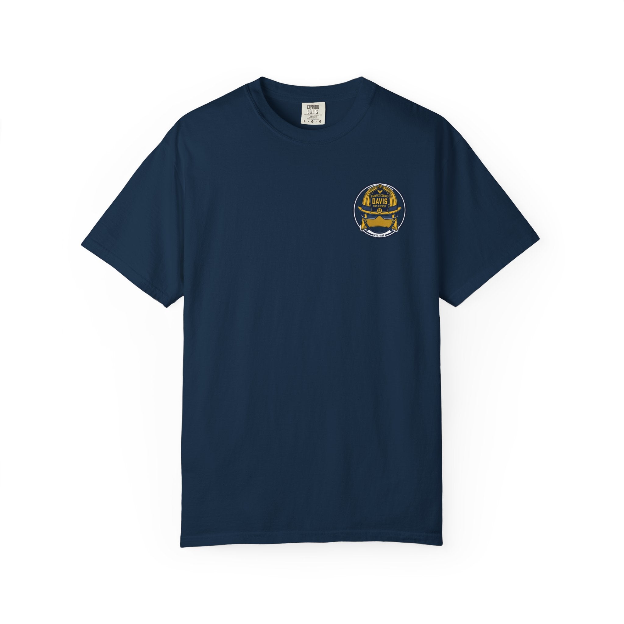 Unisex Garment-Dyed T-shirt Navy