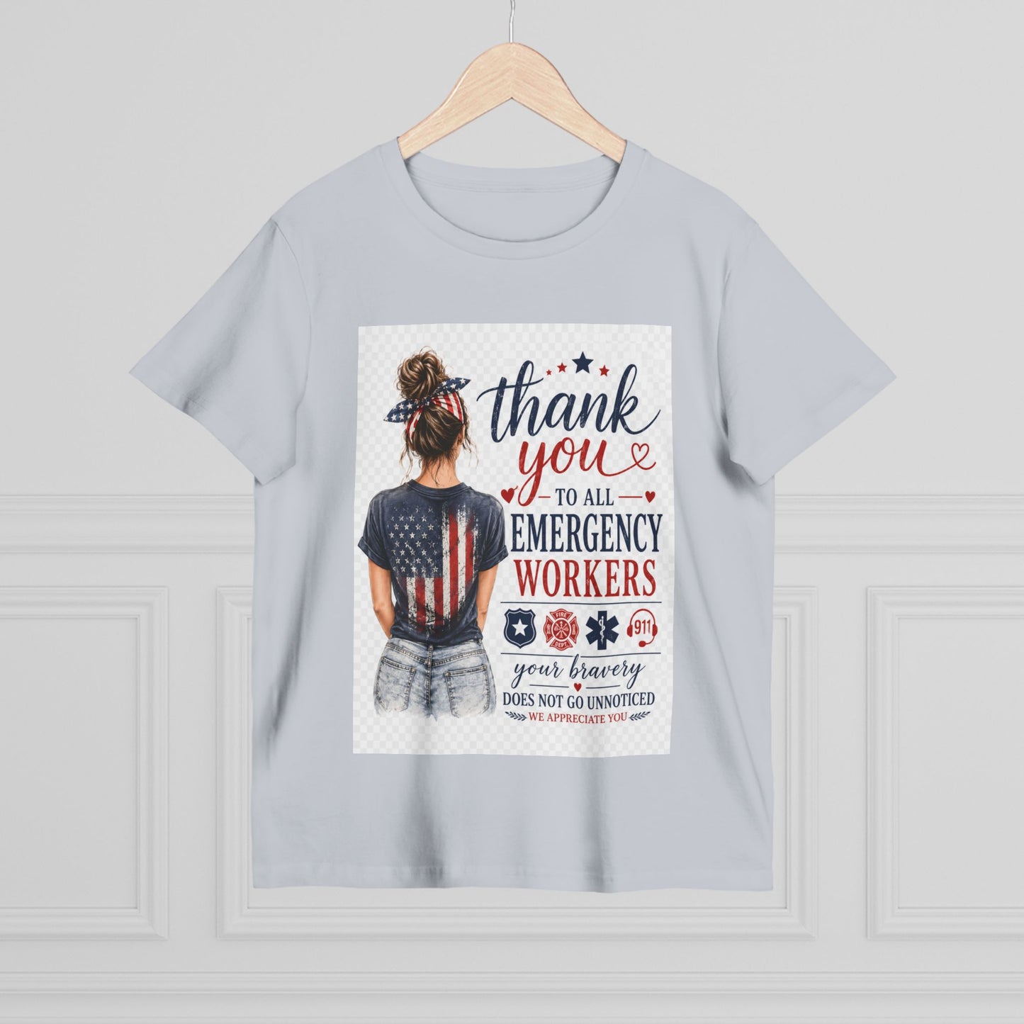 Thank You Emergency Workers - Front Design