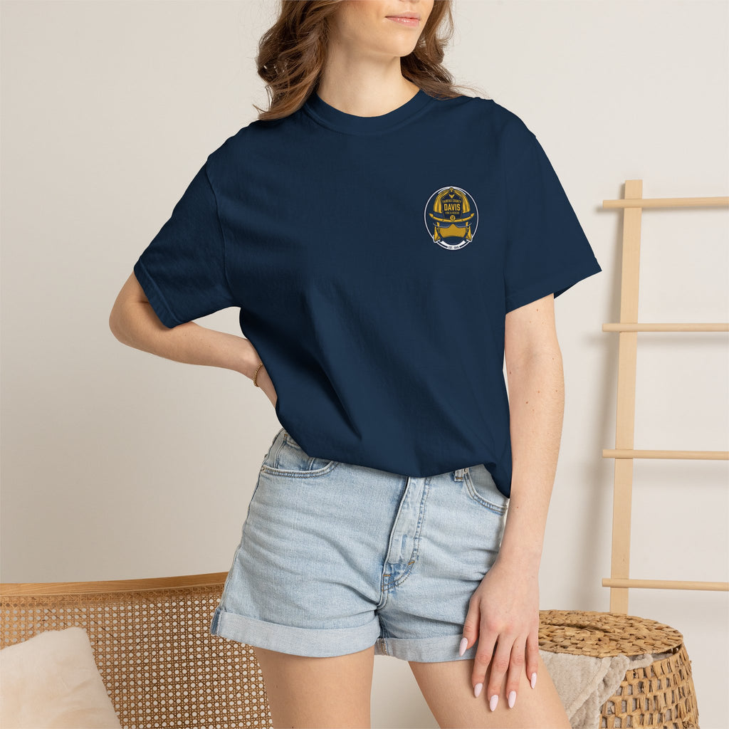 Unisex Garment-Dyed T-shirt Navy
