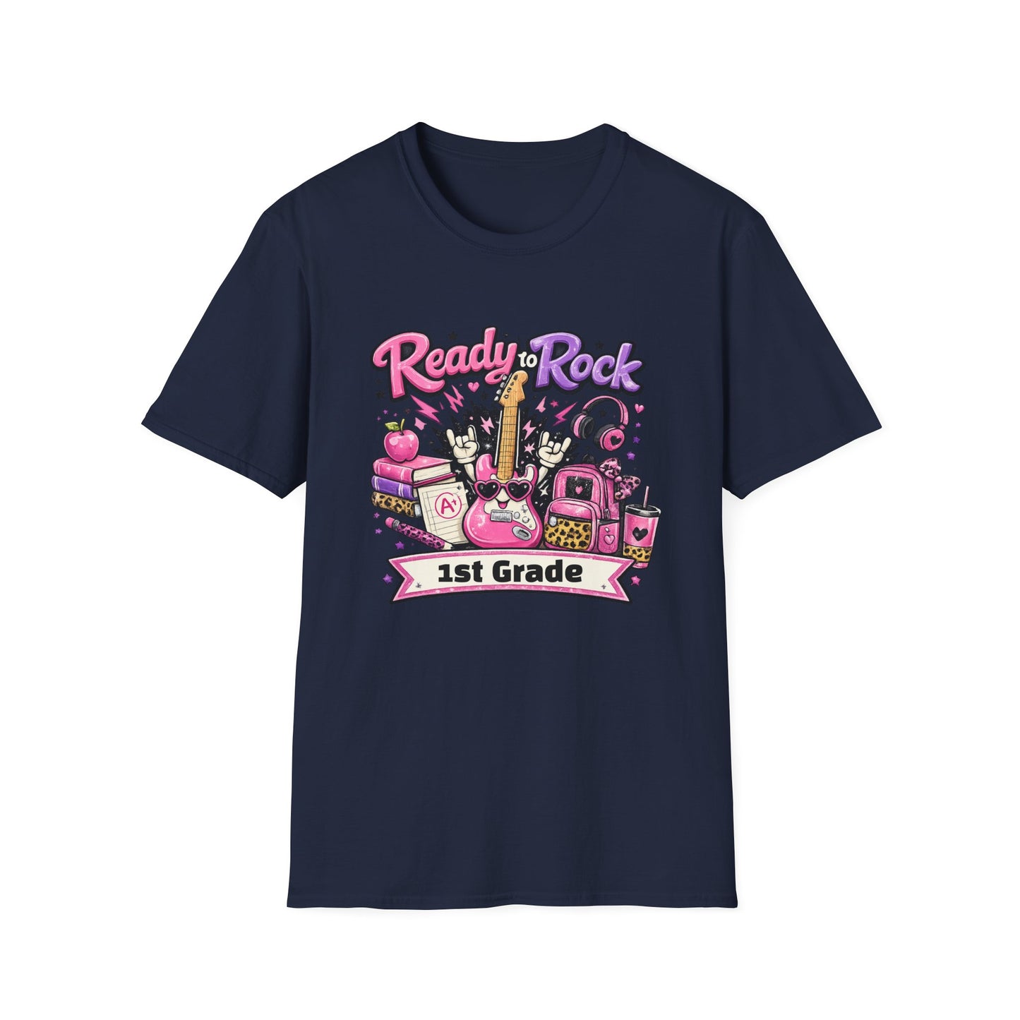 Ready to RockT-Shirt | School Teacher Student Shirt | Adult Version